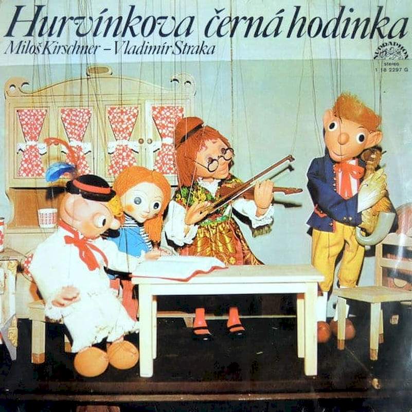 Spejbl & Hurvínek / Miloš Kirschner - Vladimír Straka - Hurvínkova Černá Hodinka - LP / vinyl