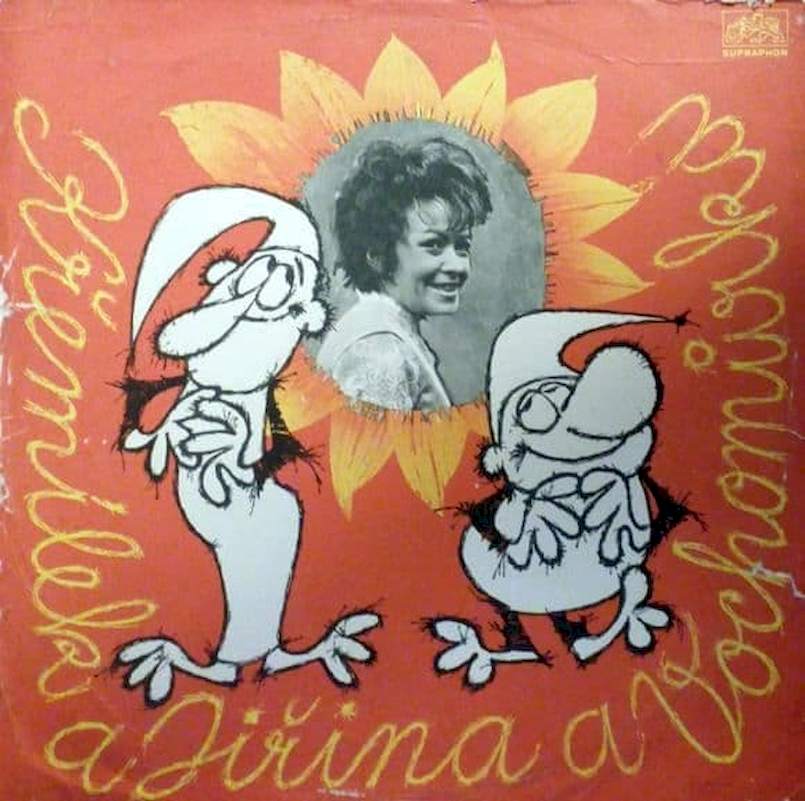 Václav Čtvrtek, Jiřina Bohdalová - Pohádky Z Mechu A Kapradí - LP / vinyl