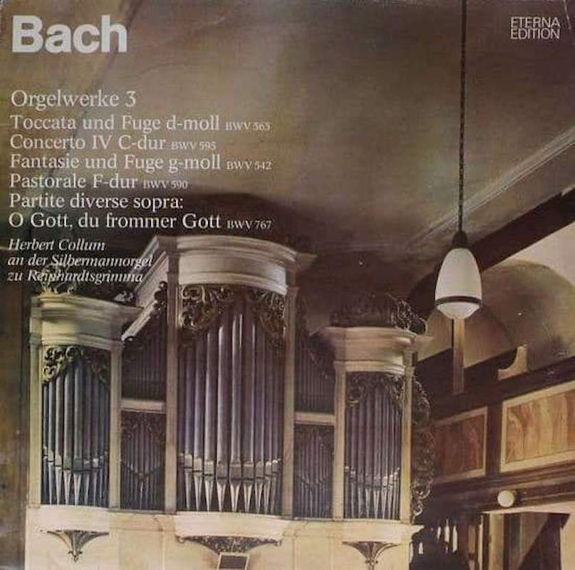 Johann Sebastian Bach, Herbert Collum - Orgelwerke 3 - LP