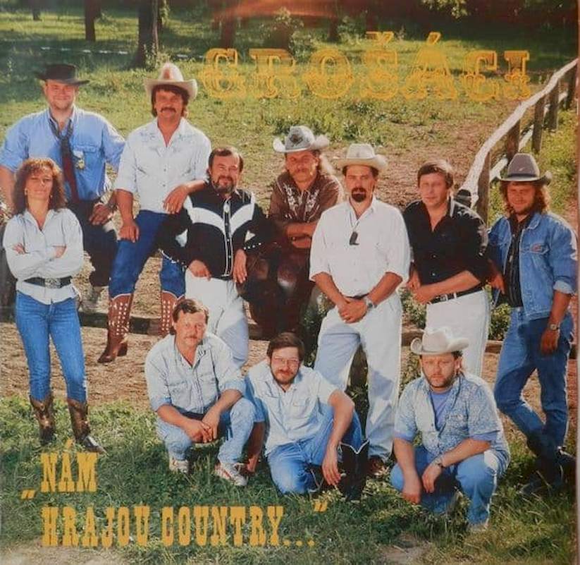 Grošáci - "Nám Hrajou Country..." - LP