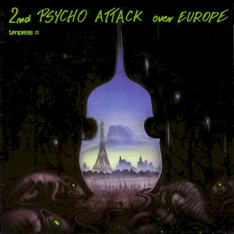 Various - 2nd Psycho Attack Over Europe - LP