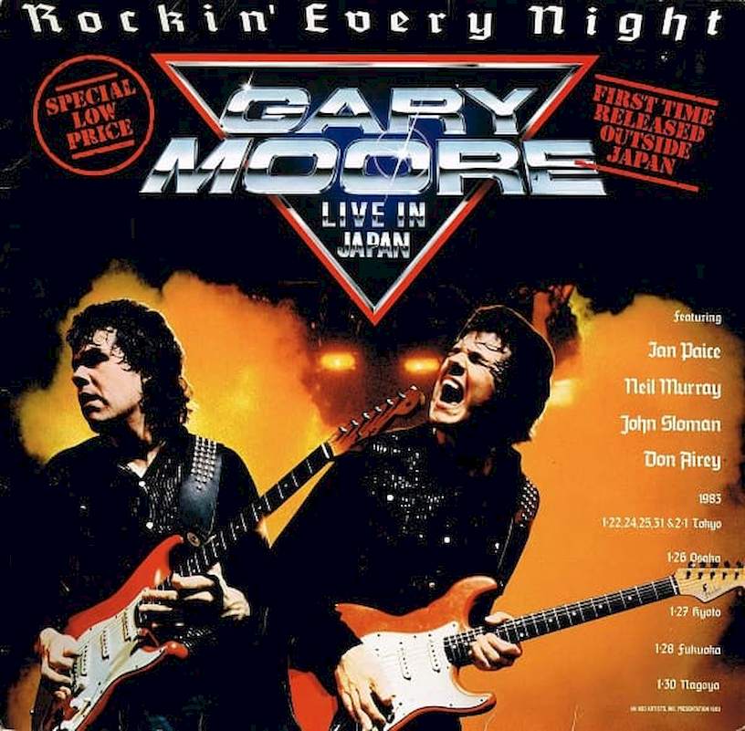 Gary Moore - Rockin' Every Night - Live In Japan - LP