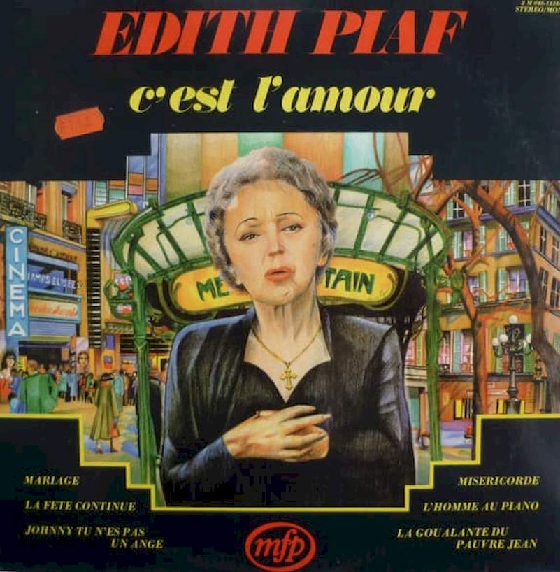 Edith Piaf - C'Est L'Amour - LP / vinyl