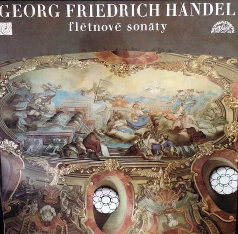 Georg Friedrich Händel, Jiří Válek, Josef Hála, František Sláma - Sonáty Pro Flétnu A Continuo - LP / vinyl