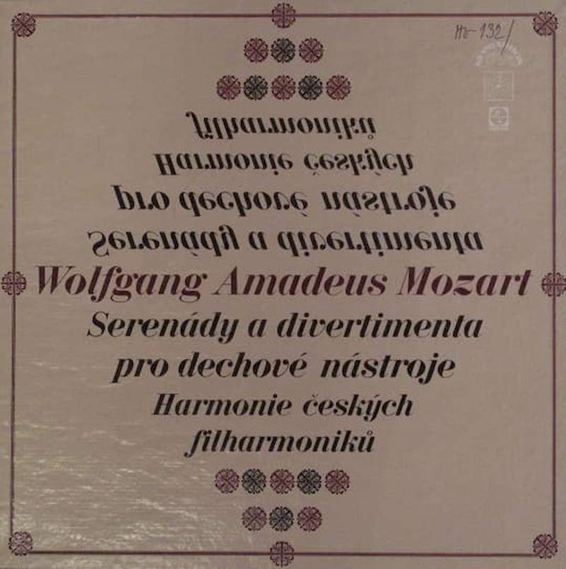 Wolfgang Amadeus Mozart / Czech Philharmonic Wind Ensemble - Serenády A Divertimenta Pro Dechové Nástroje - LP / vinyl
