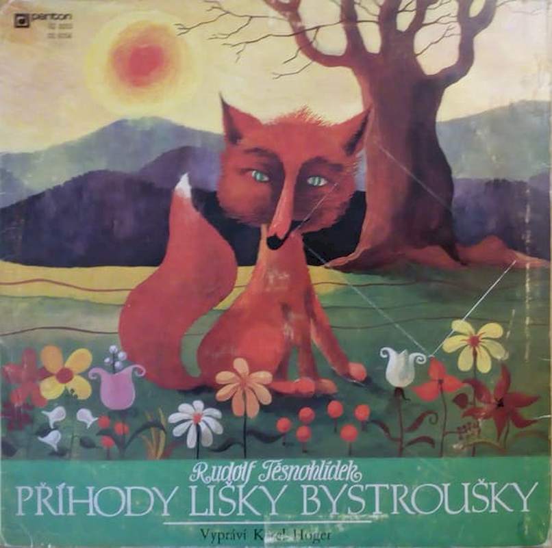 Rudolf Těsnohlídek , Vypráví Karel Höger - Příhody Lišky Bystroušky - EP