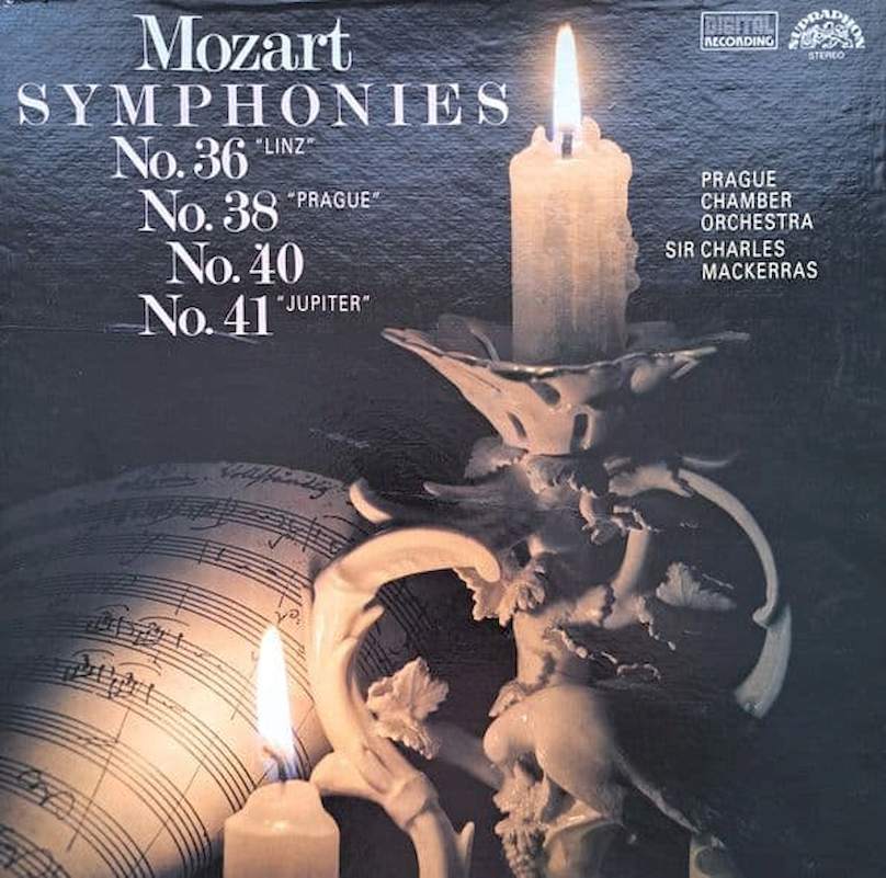 Wolfgang Amadeus Mozart, Prague Chamber Orchestra, Sir Charles Mackerras - Symphonies No.36, No.38, No. 40, No. 41 - LP / vinyl