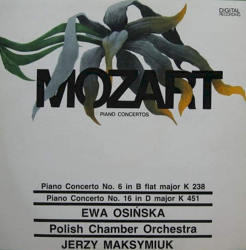 Wolfgang Amadeus Mozart, Ewa Osińska, Polish Chamber Orchestra, Jerzy Maksymiuk - Piano Concertos - LP / vinyl