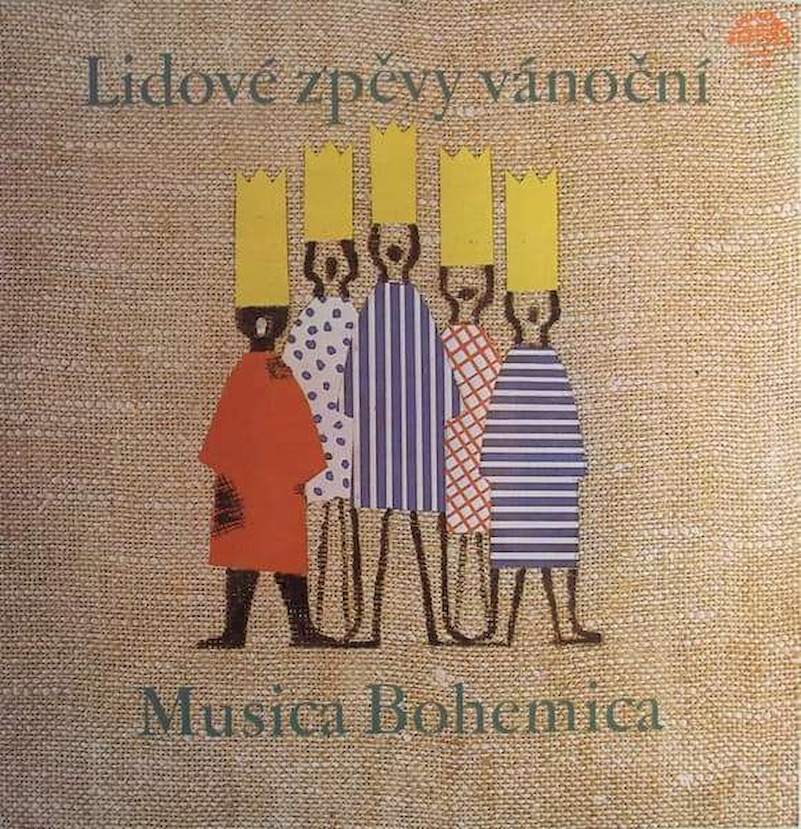 Musica Bohemica, Jaroslav Krček - Lidové Zpěvy Vánoční - LP / vinyl