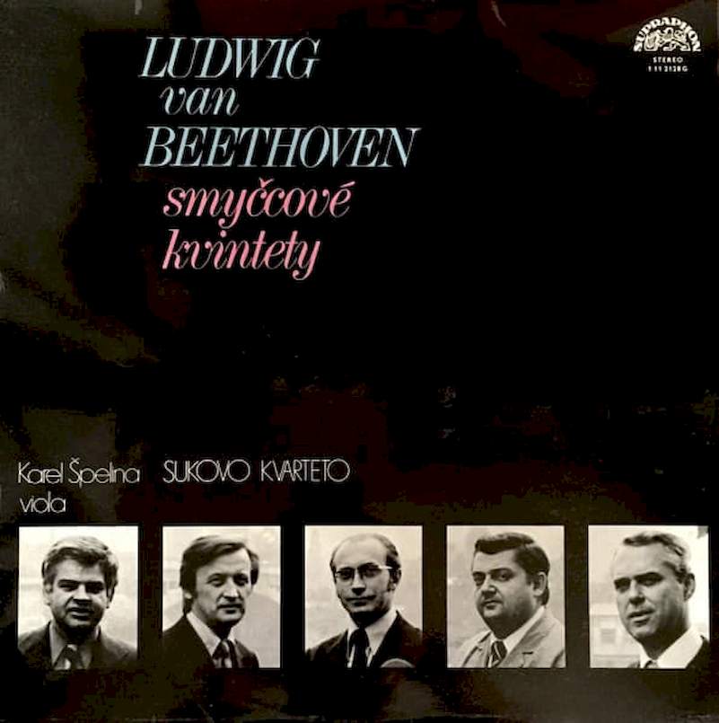 Ludwig van Beethoven, Karel Špelina, Suk Quartet - Smyčcové Kvintety - LP / vinyl
