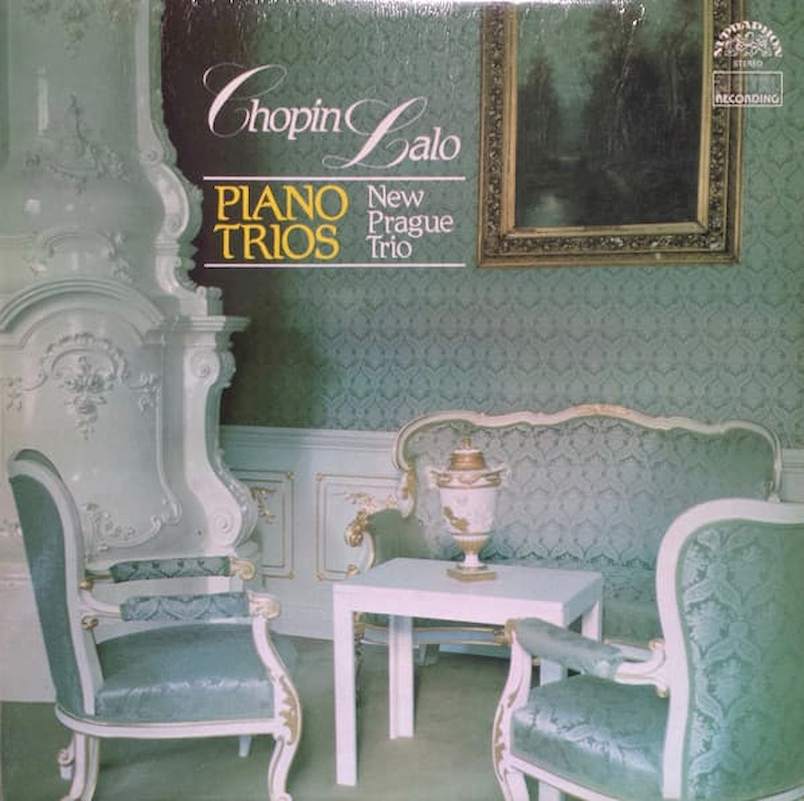 Frédéric Chopin / Édouard Lalo - Pražské Trio - Piano Trios - LP / vinyl