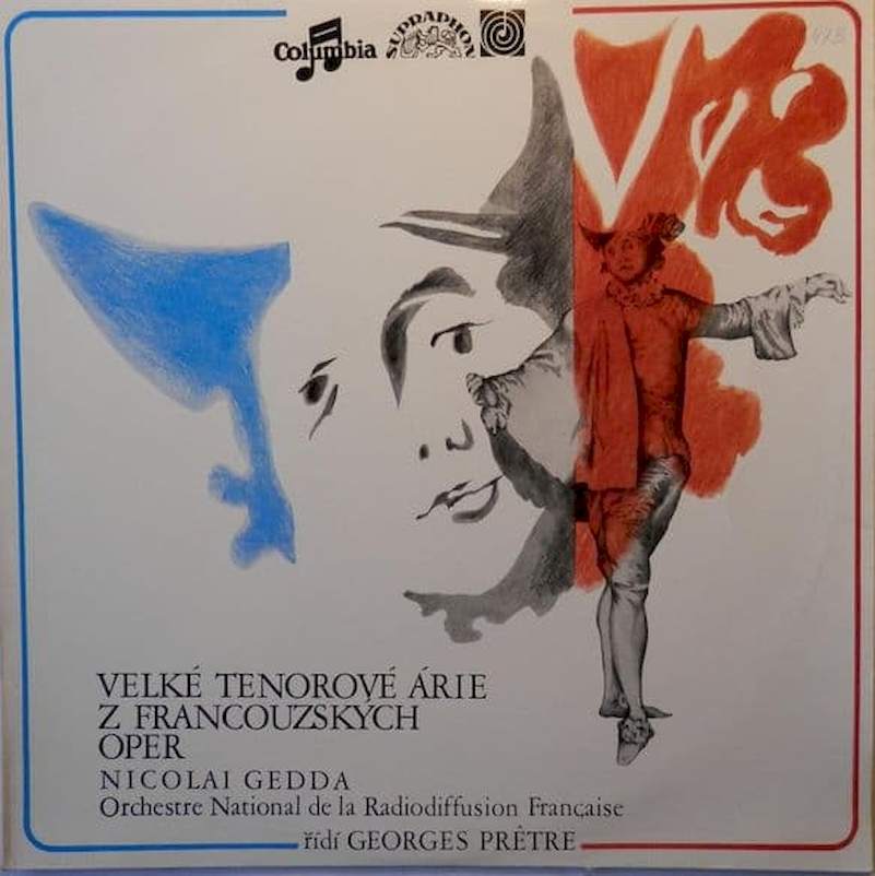 Nicolai Gedda - Velké Tenorové Árie Z Francouzských Oper - LP / vinyl