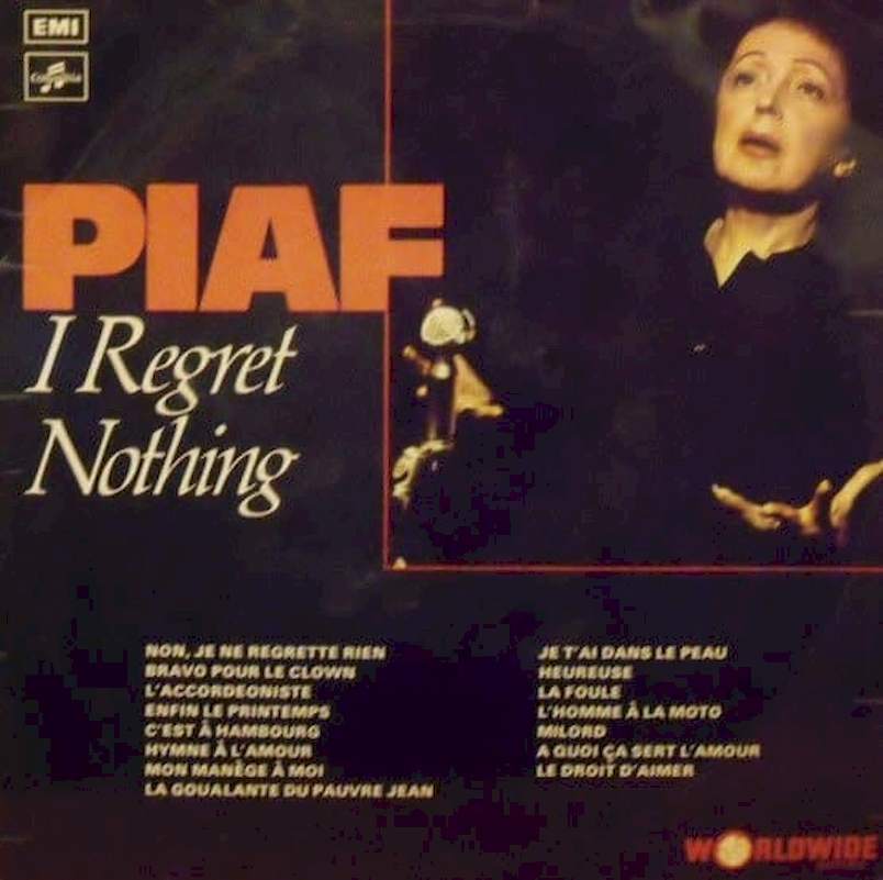Edith Piaf - I Regret Nothing - LP / vinyl