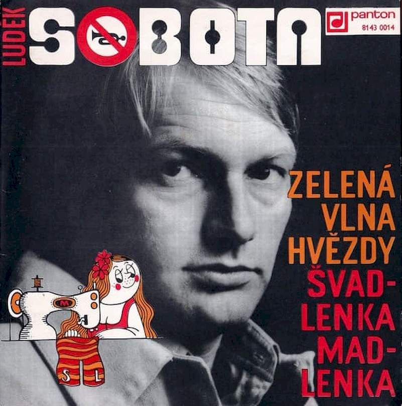 Luděk Sobota - Zelená Vlna Hvězdy / Švadlenka Madlenka - SP / Vinyl