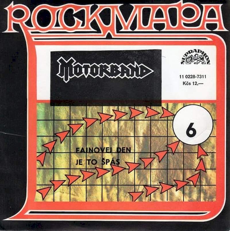 Motorband - Fajnovej Den / Je To Špás - SP / Vinyl