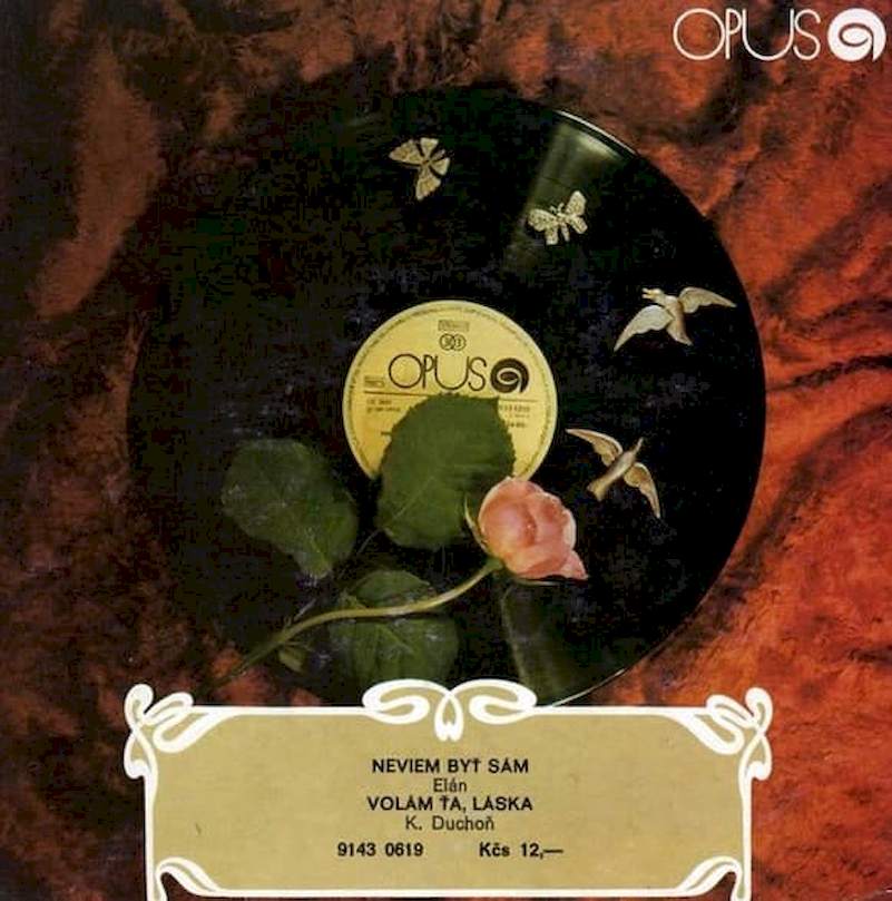 Elán / Karol Duchoň - Neviem Byť Sám / Volám Ťa Láska - SP / Vinyl