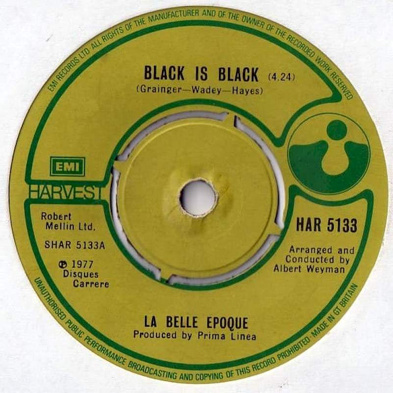 Belle Epoque - Black Is Black - SP / Vinyl