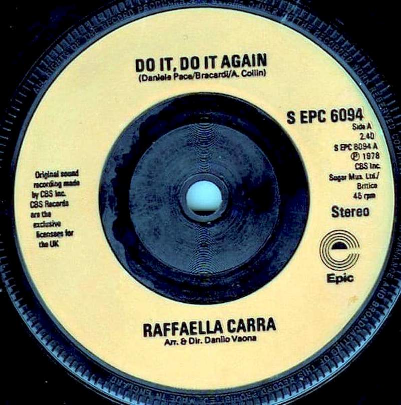 Raffaella Carra - Do It, Do It Again - SP / Vinyl