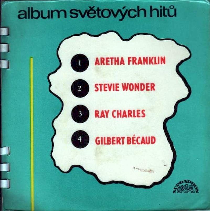 Aretha Franklin / Stevie Wonder / Ray Charles / Gilbert Bécaud - Album Světových Hitů - SP / Vinyl