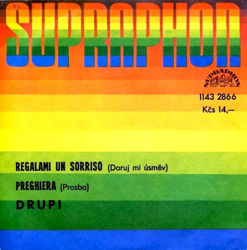 Drupi - Regalami Un Sorriso = Daruj Mi Úsměv / Preghiera = Prosba - SP / Vinyl