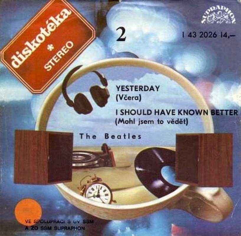 The Beatles - Yesterday = Včera / I Should Have Known Better = Mohl Jsem To Vědět - SP / Vinyl