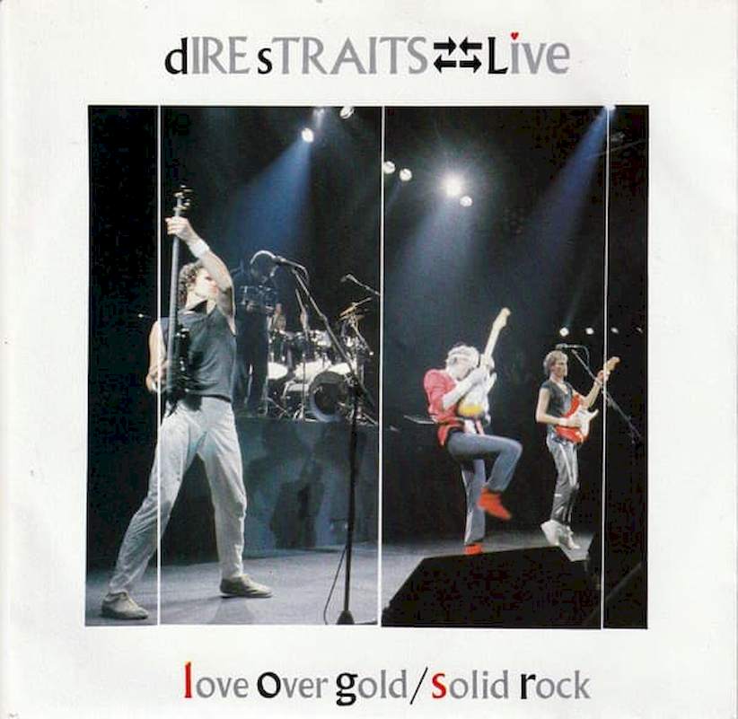Dire Straits - Live - Love Over Gold / Solid Rock - SP / Vinyl