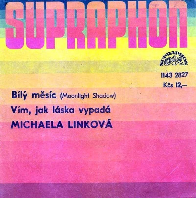 Michaela Linková - Bílý Měsíc (Moonlight Shadow) / Vím, Jak Láska Vypadá - SP / Vinyl