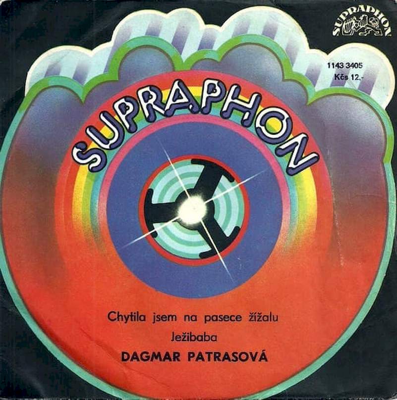 Dagmar Patrasová - Chytila Jsem Na Pasece Žížalu / Ježibaba - SP / Vinyl