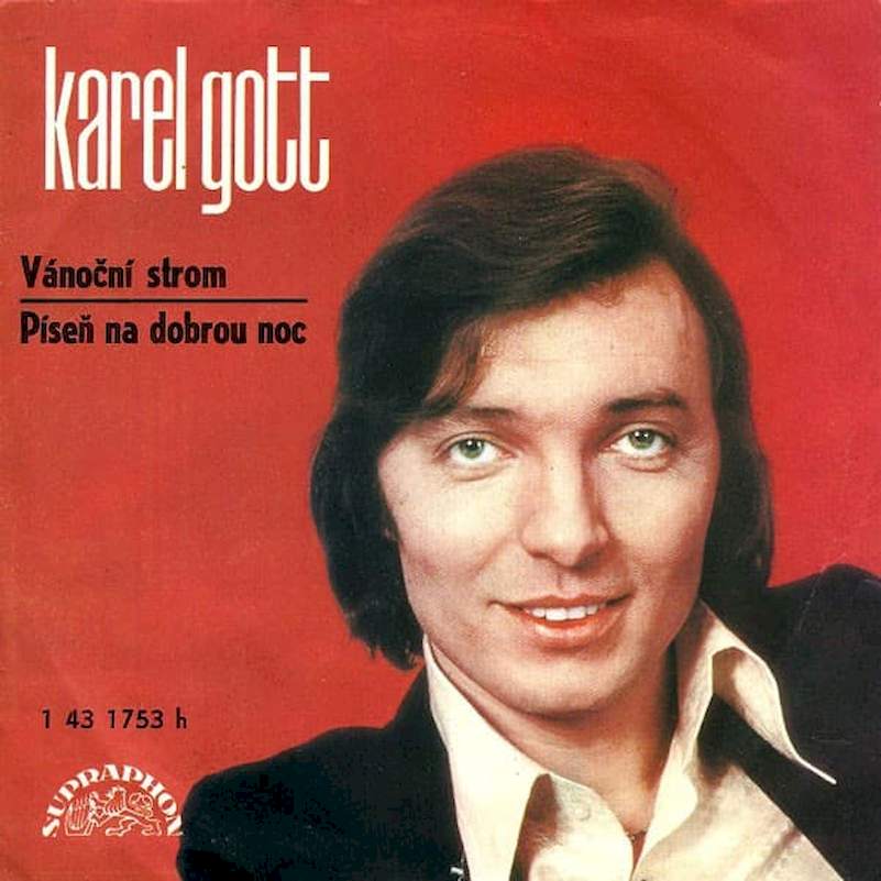 Karel Gott - Vánoční Strom / Píseň Na Dobrou Noc - SP / Vinyl / Vinyl