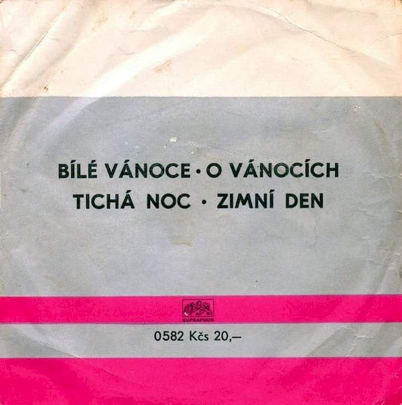 Yvetta Simonová, Josef Zíma - Bílé Vánoce - O Vánocích / Tichá Noc - Zimní Den - SP / Vinyl / Vinyl