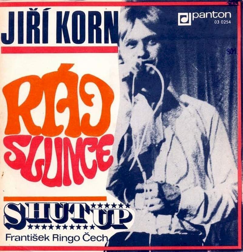 Jiří Korn, Shut Up - Ráj Slunce - SP / Vinyl