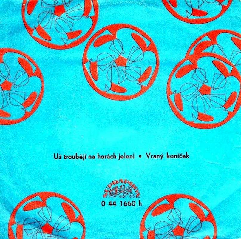 Pošumavská Dechovka Lesanka - Už Troubějí Na Horách Jeleni - Vraný Koníček - SP / Vinyl