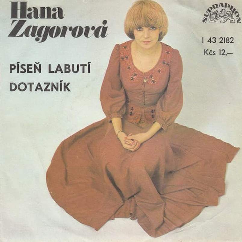 Hana Zagorová - Píseň Labutí / Dotazník - SP / Vinyl