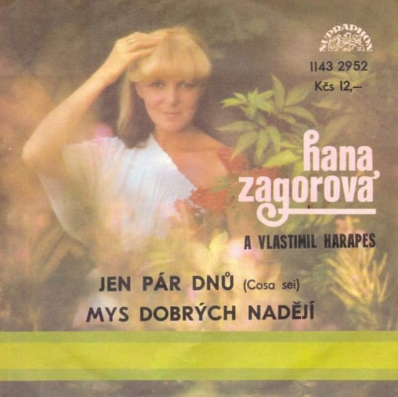 Hana Zagorová A Vlastimil Harapes - Jen Pár Dnů (Cosa Sei) / Mys Dobrých Nadějí - SP / Vinyl