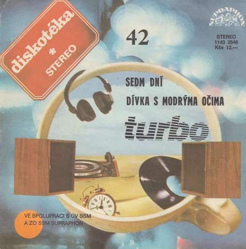 Turbo - Sedm Dní / Dívka S Modrýma Očima - SP / Vinyl