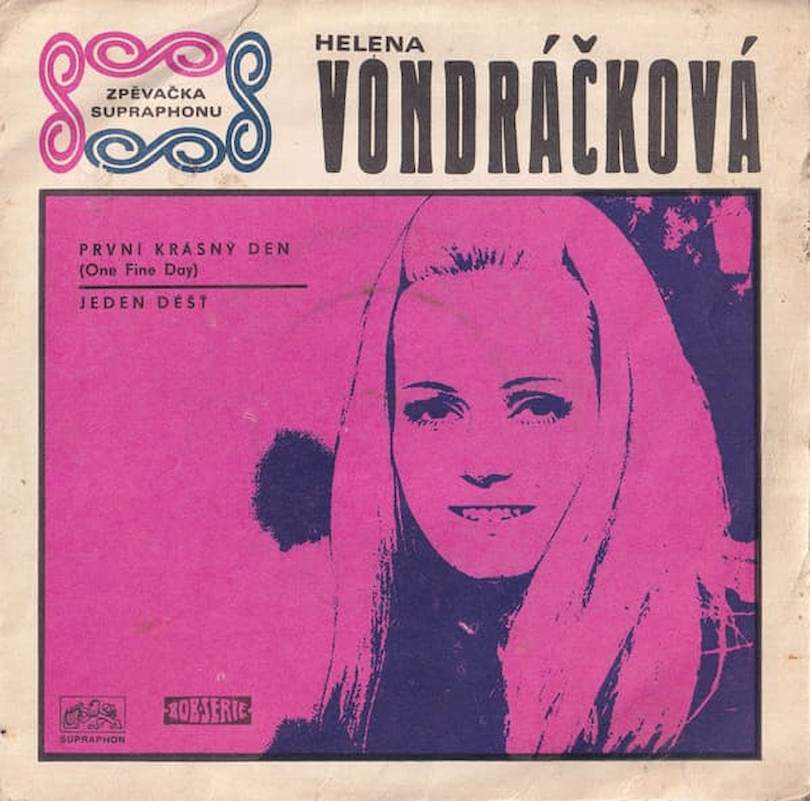 Helena Vondráčková - První Krásný Den (One Fine Day) / Jeden Déšť - SP / Vinyl
