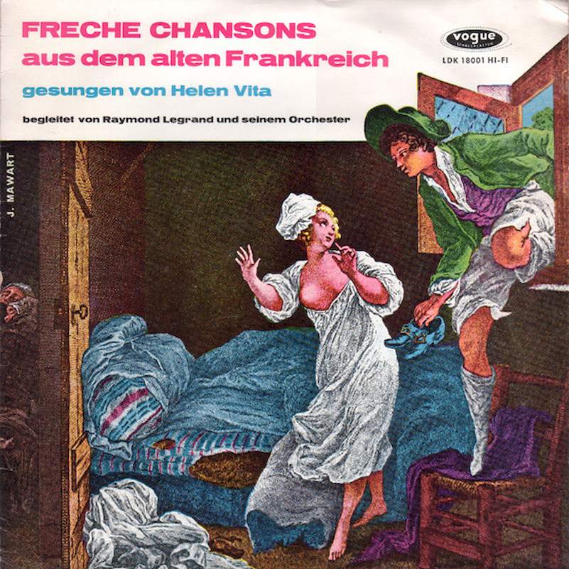 Helen Vita - Freche Chansons Aus Dem Alten Frankreich - LP / Vinyl