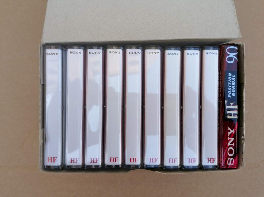 Audio kazeta SONY Compact Cassette C-90HFC