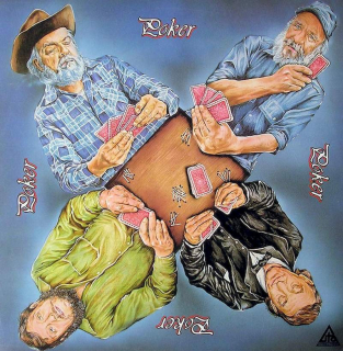 Antonín Linhart, Wabi Ryvola, Kapitán Kid, Miki Ryvola - Poker - LP / Vinyl