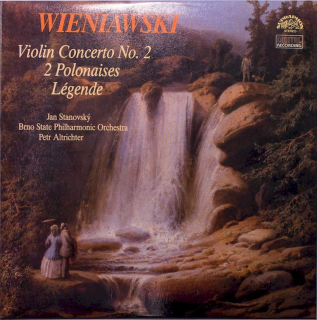 Henryk Wieniawski, Jan Stanovský, Brno State Philharmonic Orchestra, Petr Altrichter - Violin Concerto No. 2 / 2 Polonaises / Legende - LP / Vinyl