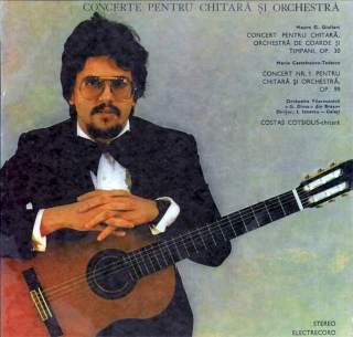 Mauro Giuliani / Mario Castelnuovo Tedesco - Orchestra simfonică a Filarmonicii „G. Dima” din Bra?ov , Dirijor : Ilarion Ionescu-Gala?i , Chitară : ?????? ????????? - Concerte Pentru Chitară ?i Orchestră - LP / Vinyl
