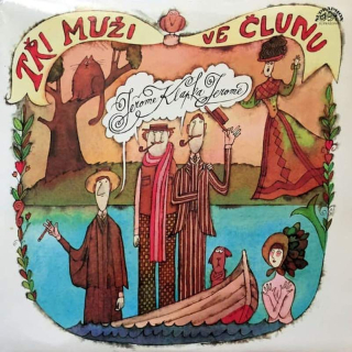 Jerome K. Jerome, Miroslav Horníček - Tři Muži Ve Člunu - LP / Vinyl