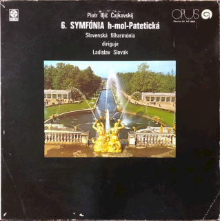 Pyotr Ilyich Tchaikovsky - Slovak Philharmonic Orchestra Diriguje Ladislav Slovák - 6. Symfónia H-mol-Patetická - LP / Vinyl
