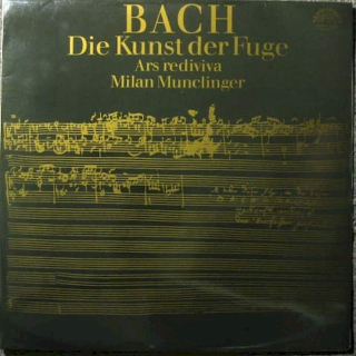 Johann Sebastian Bach - Ars Rediviva Ensemble, Milan Munclinger - Die Kunst Der Fuge - LP / Vinyl
