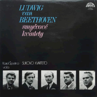 Ludwig van Beethoven, Suk Quartet, Karel Špelina - Smyčcové Kvintety - LP / Vinyl