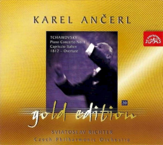Karel Ančerl, Sviatoslav Richter, The Czech Philharmonic Orchestra : Pyotr Ilyich Tchaikovsky - Piano Concerto No. 1 / Capriccio Italien / 1812 - Overture - CD