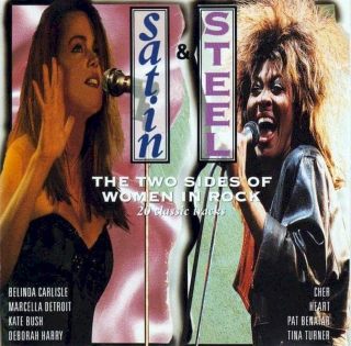 Various - Satin & Steel (The Two Sides Of Women In Rock) - CD