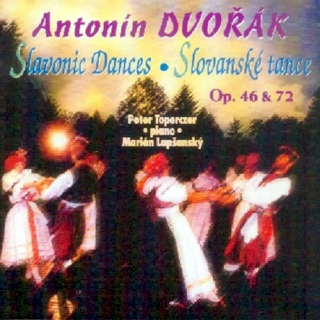Antonín Dvořák, Peter Toperczer, Marián Lapšanský - Slavonic Dances op.46 & 72 (fo!u!r-hand piano) - CD