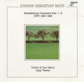 Johann Sebastian Bach, Musici Di San Marco / Luigi Varese - Brandenburg Concertos Nos. 1-3 - CD
