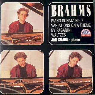 Johannes Brahms, Jan Simon - Piano Sonata No. 2 Variations On A Theme By Paganini Waltzes - CD